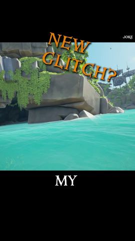 A new Sea of Thieves glitch? Minecraft crossover? #seaofthieves #minecraft #glitch #jokes