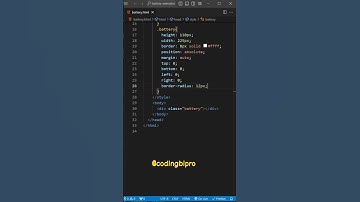 Battery Charging Animation | HTML CSS #html #css #code #codingbipro