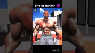 Franklin become strong man 💥 #shorts​​ #indianbikedriving3d​​ #gta