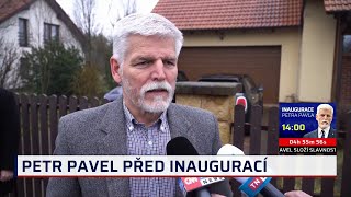 Inaugurace Petra Pavla: Cítím mírnou nervozitu, svěřil se budoucí prezident před odjezdem do Prahy