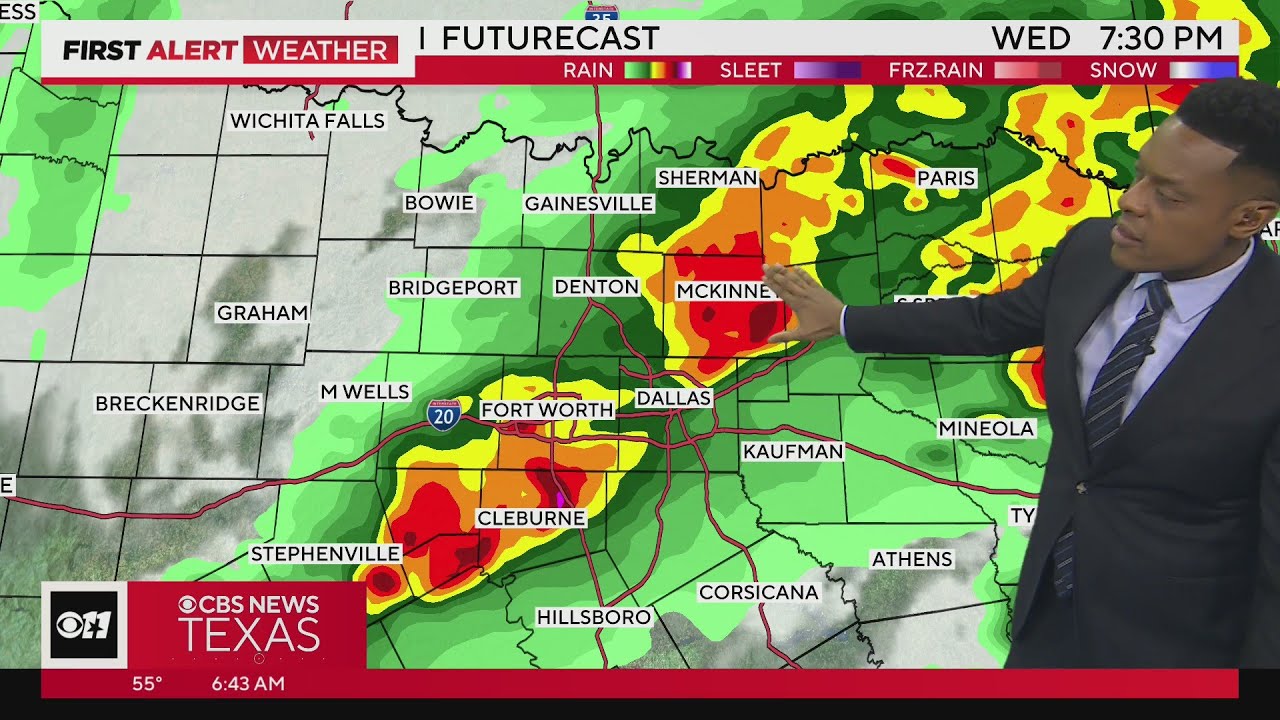 Severe weather threat continues throughout Wednesday for North Texas ...