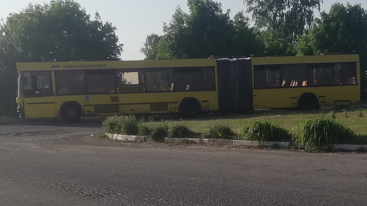 Автобус номер 21А Автовокзал Урицкое г. Гомель. - YouTube