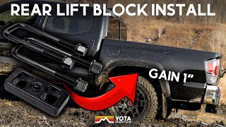 ICON Rear Lift Block Install | 20162023 Toyota Tacoma