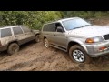 Toyota  4runer  vs jeep cherokee  vs Mitsubishi montero  vs chevrolet  blazer  vs doge
