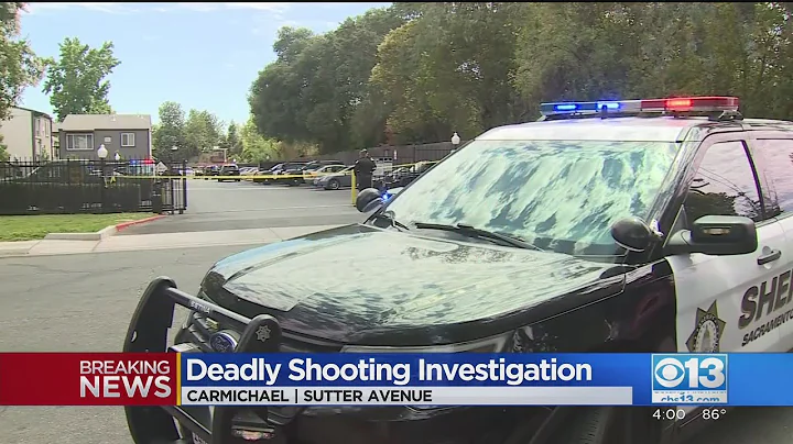 1 Person Dead After Shooting At Carmichael Apartments