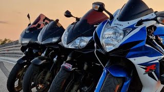 SHORT SUMMER VIDEO | Wheelie Honda CBR 600 F4i Suzuki GSXR 600 Honda VTR 1000