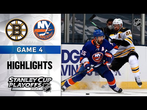 Second Round, Gm 4: Bruins @ Islanders 6/5/21 | NHL Highlights