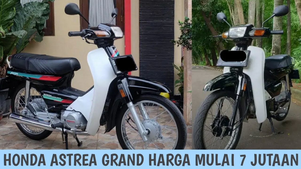 HARGA MOTOR  BEKAS  HONDA  ASTREA GRAND  TAHUN 1986 1997 