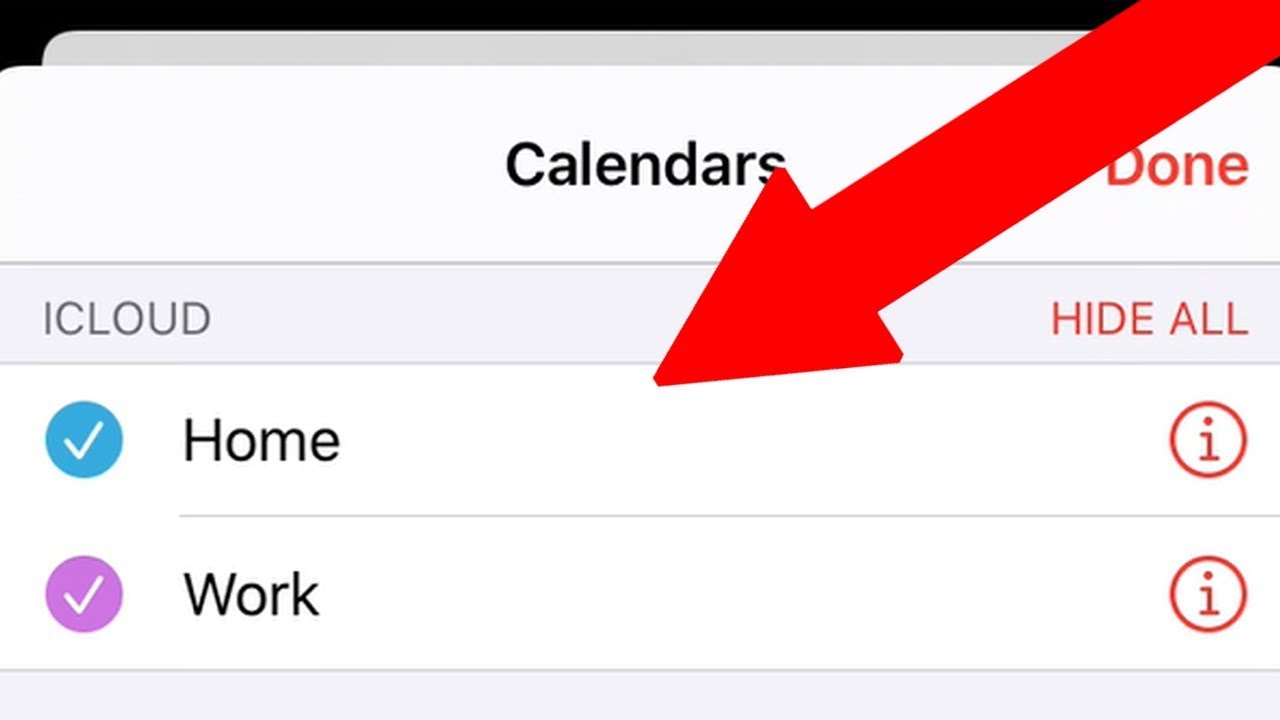 How to Turn Off Calendar Notifications on iPhone YouTube