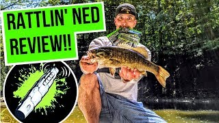 Comprehensive, In-Depth REVIEW - Creek Fishing with the Googan Baits RATTLIN' NED!