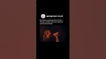 Thumbnail of Post Malone covering Alice in Chains ‘Rooster’ in 2021, with some help from some familiar friends