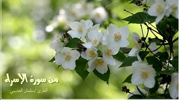 ما تَيسَّر من سورة الإِسراء | القارِئ سَلمان العتيبي🌿.