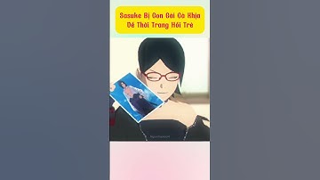 Sarada Và Chiếc Áo Trắng Huyền Thoại Của Bố Sasuke#naruto #anime #shorts #viralvideo