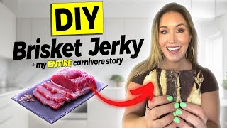 Make beef jerky with me while I share my updated Carnivore diet journey!