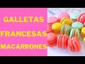 Galletas Francesas Macarrones