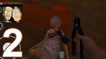 Grandpa And Granny Escape - Gameplay Walkthrough Part 2 - Chapter 2 (iOS, Android)