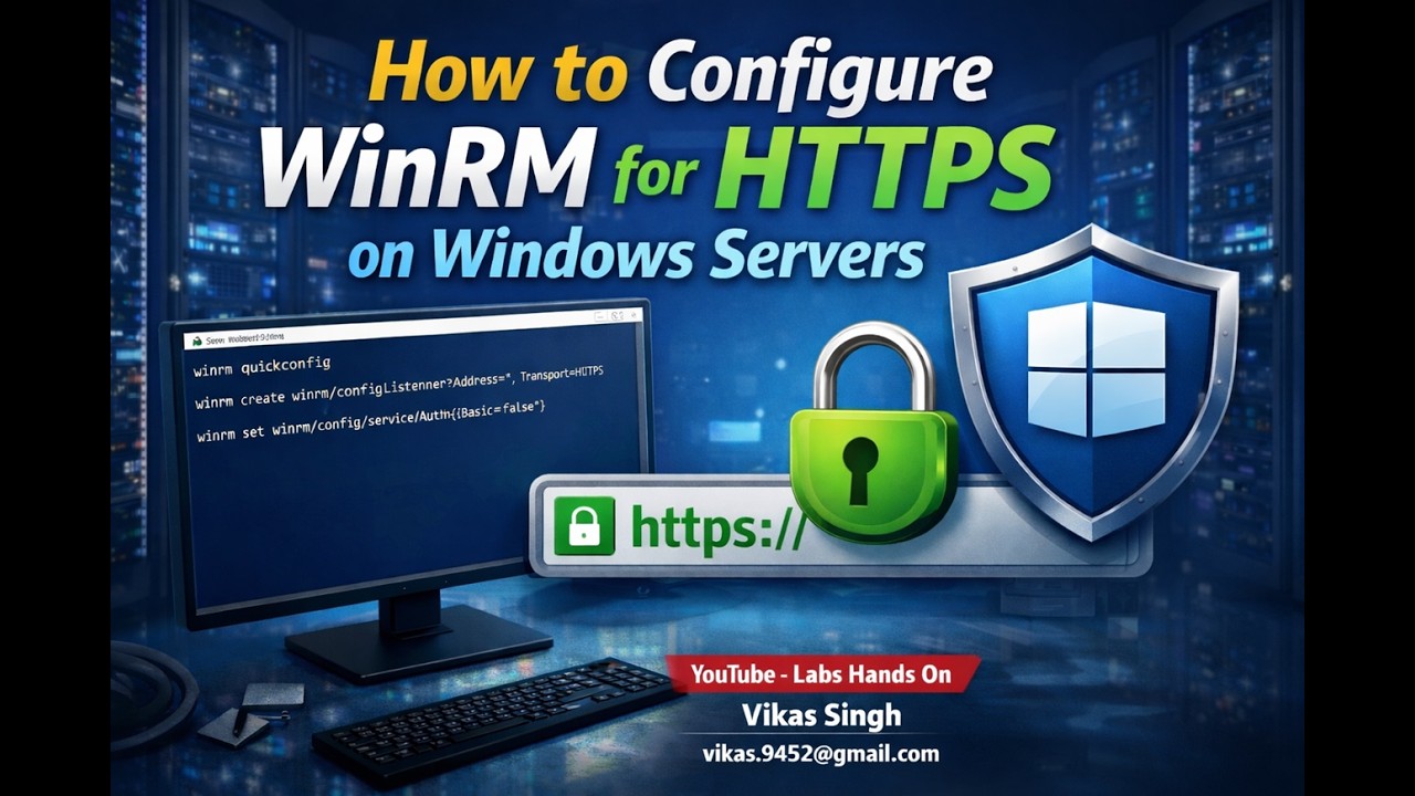 How to Configure WinRM for HTTPS on Windows Server | Secure PowerShell ...