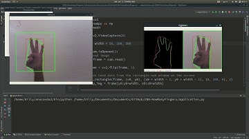 Finger Counter using Python + OpenCV