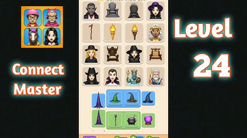 Connect master-Match puzzle Level 24 solution 