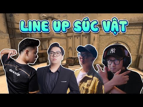 HỒI SINH LINE UP SÚC VẬT BẮN CSGO CƯỜI ĐIÊN