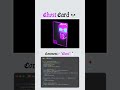 🔥 Ghost Card UI Design in 15 Seconds 👻 | HTML CSS JavaScript #shortsvideo