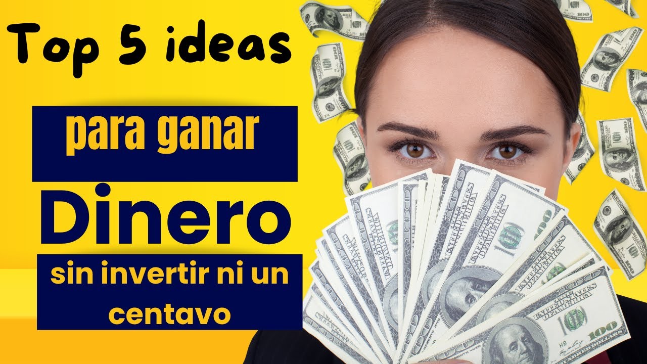Emprende Sin Riesgo! 5 Ideas Para Ganar Dinero Sin Inversión - YouTube
