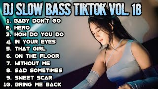 Download Lagu DJ SLOW BASS TIKTOK 2025 ‼️ BREAKBEAT MIXTAPE VOLUME 18 MP3