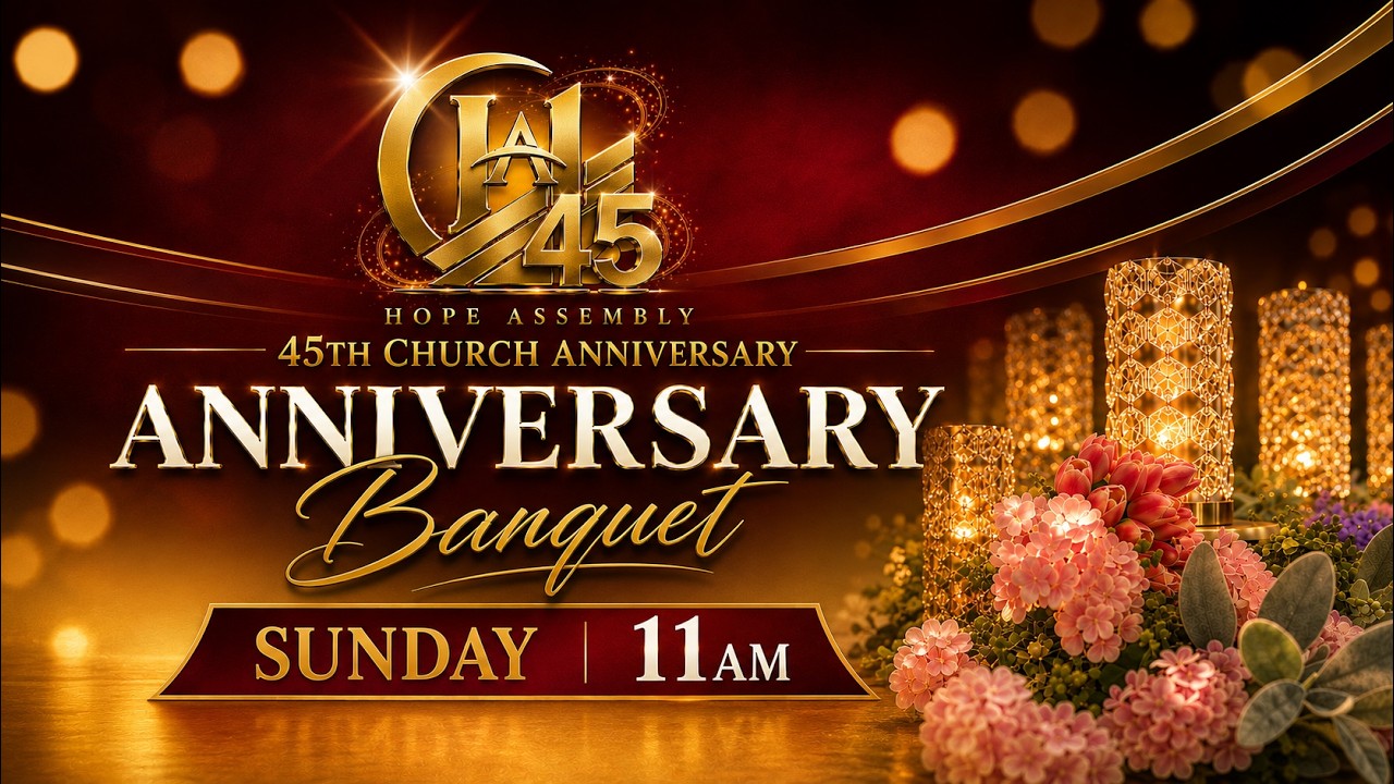 Church Anniversary Service 2026