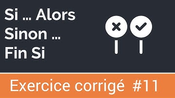 Exercice corrigé #11 : Algorithme qui retourne si deux nombres ont le même signe ou non