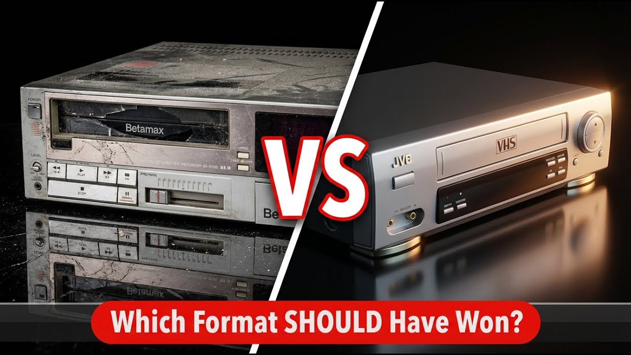 Betamax vs. VHS: The Battle That Changed Society Forever - YouTube