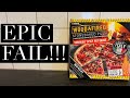 Epic fail  iceland seriously spicy hot sauce pizza review  this pizza comes with a warning