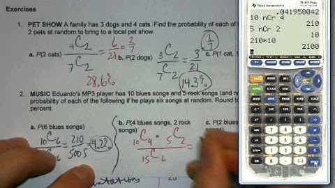Alg 2 - Unit 7 - Probability and Probability Distributions