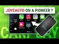 JoyeAuto Wireless CarPlay USB Dongle running on a Pioneer SPH-DA120 AppRadio4 - CarPlay Life