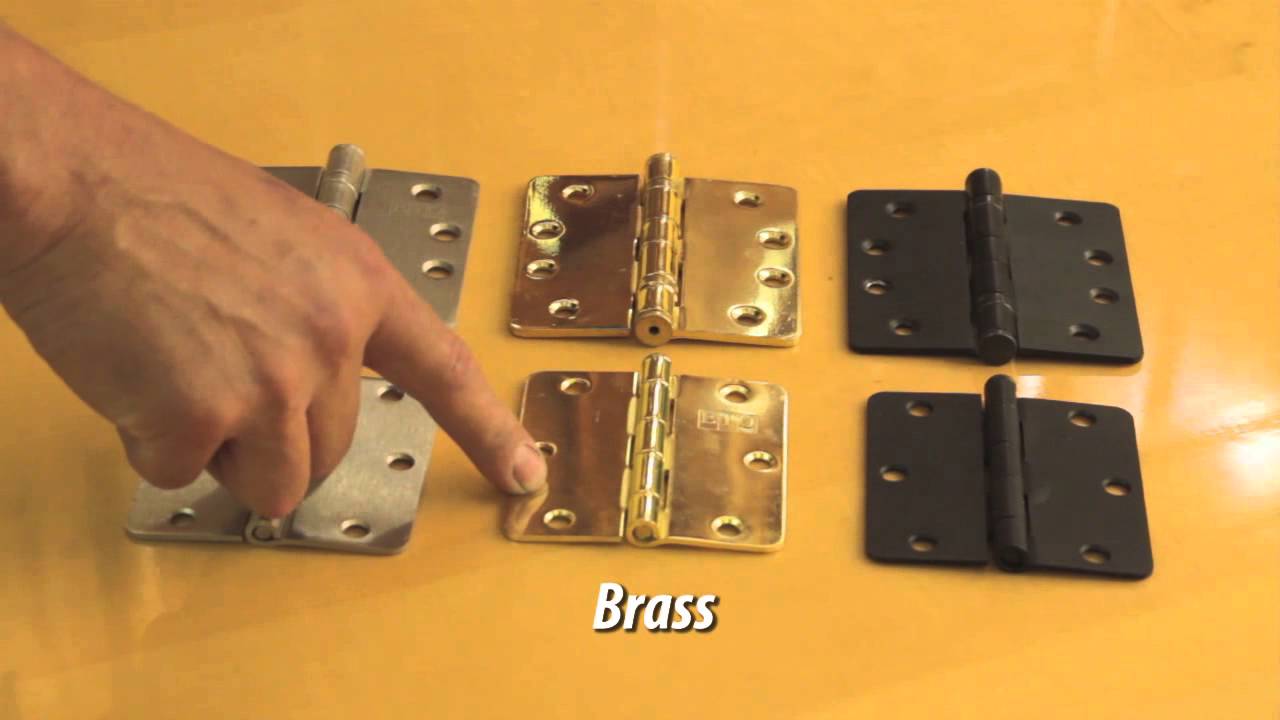 ETO Doors - Hinge Finish Options