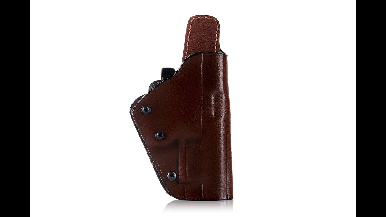 Product video Quick Draw OWB Leather Holster with Security Lock
