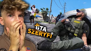 GTA V SZERYFI #96 - Zamieszki w LOS SANTOS🔥 screenshot 2