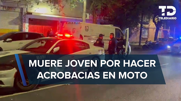 Joven muere tras caer de su motocicleta en Azcapotzalco, CdMx; estaba haciendo 'caballitos'