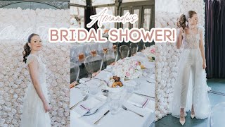 VLOG: Bridal Shower, Wedding Cake + Food Tasting!