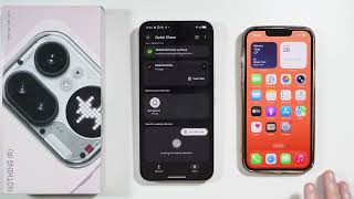 Nothing Phone 4a Pro: Does Quick Share Work with AirDrop on iPhone?
