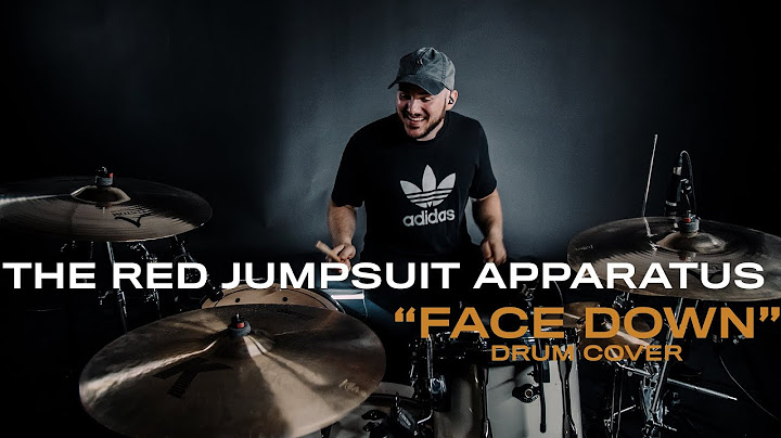 Face Down Drums version - Drums performance video thumbnail