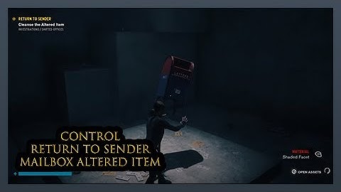 Control AWE DLC Mailbox Altered Item (Return to Sender)