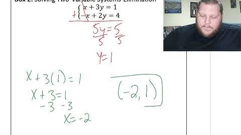 1.4 Solving Linear Systems