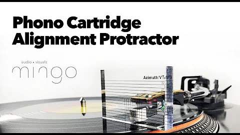 Phono Cartridge Alignment Protractor