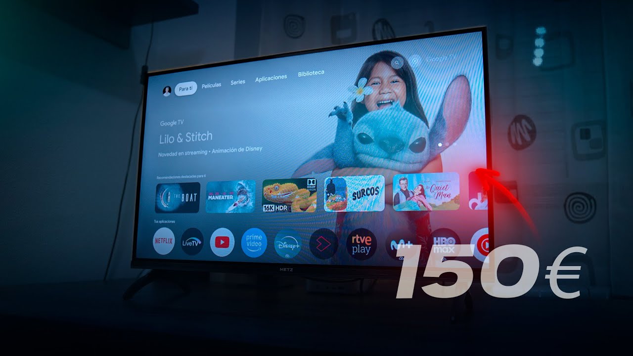 La SMART TV MÁS BARATA con QLED + 2K | Review METZ  32MQF7000Z