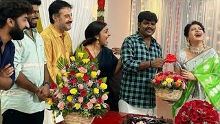 Sembaruthi Serial Priya Ramanakilandeswari Birthday Celebration Parvathishabana Enjoyment