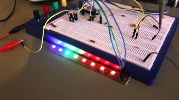 Bitbanging WS2812B (WS2811) RGB LED with a Microchip PIC32MX250F128B and XC32 C++