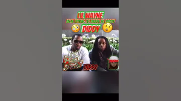 Lil Wayne was trying to tell us something a long time ago about Diddy… #funny #pdiddy