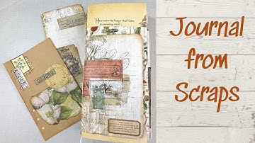 7 Signature Neverending Journal and Ephemera Made with Scraps