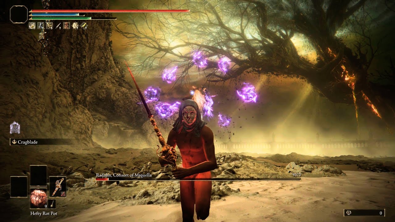 Elden Ring - Promised Consort Radahn Boss Fight (No Damage) - YouTube