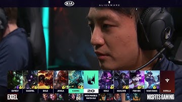 XL vs MSF Excel Esports vs Misfits FULL | Week 3 Day 1 | LEC 2019 Spring